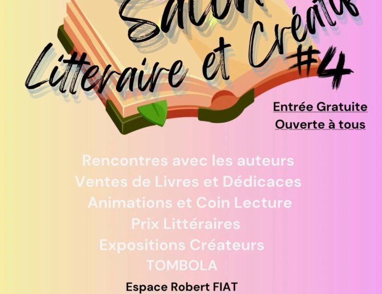 Salon littéraire et créatif isérois à Saint Egrève (38)