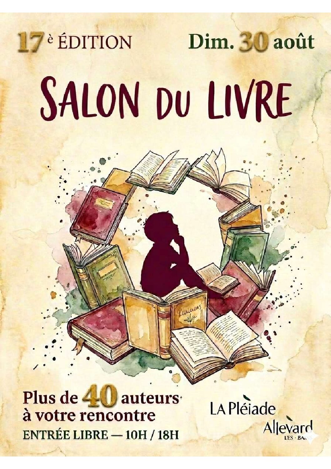 Salon du livre d&rsquo;Allevard les Bains (38)